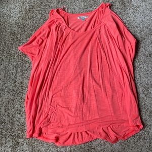 Peach short sleeve/tank top
